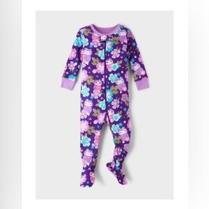 The Children's Place Purple Owl Pajama